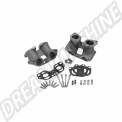Pipes d'admission CSP Type 4 IDF 40mm fixation 3 boulons 129711440K3 Sur www.dream-machine.fr