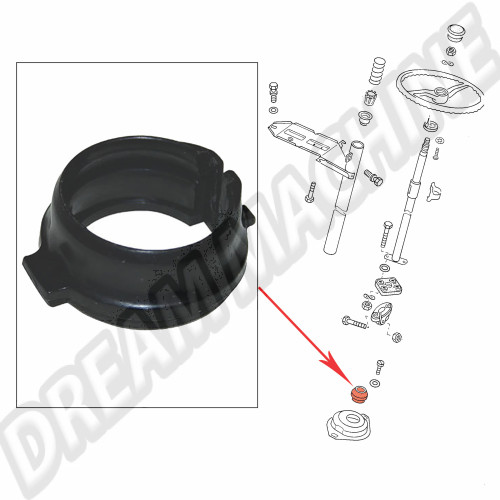 Bague de centrage colonne de direction T2 1968-1979 211415601B Sur www.dream-machine.fr