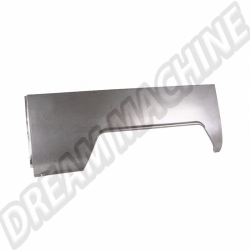 Aile arrière gauche Combi 69--->>72   Acier de 1mm d’épaisseur. 211809167RA Sur www.dream-machine.fr