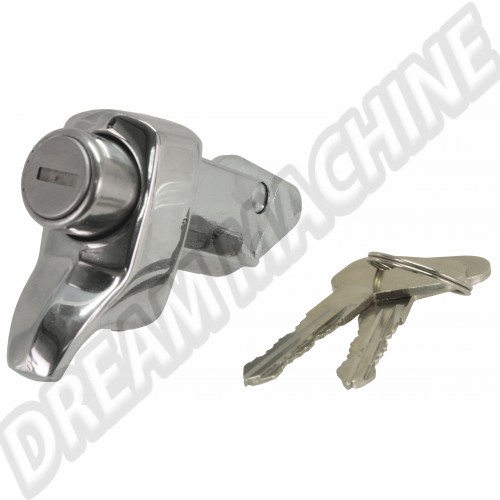 Poignée avec serrure  de capot moteur  68-7/1971 Chromé 211827503DR Sur www.dream-machine.fr