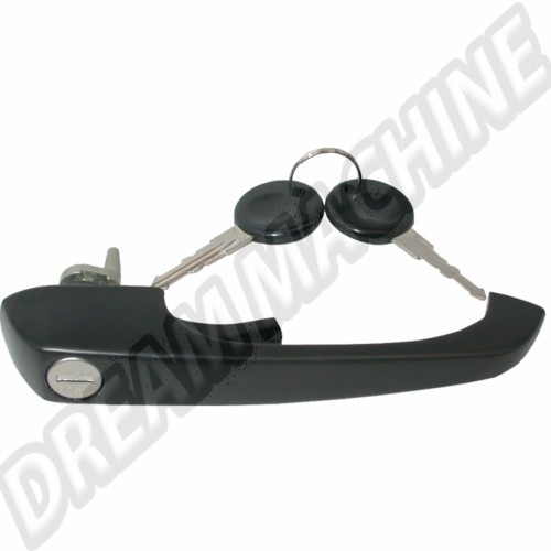 Poignée de porte noire Combi 8/68-4/79 211837205 Sur www.dream-machine.fr