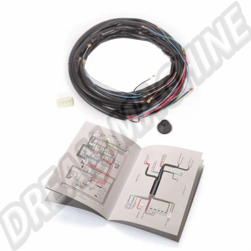 Faisceau électrique principal T2 08/71-->07/79 avec moteur type 4