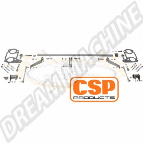 Kit tringlerie CSP pour carbus Weber 40 IDF  12994113040 Sur www.dream-machine.fr