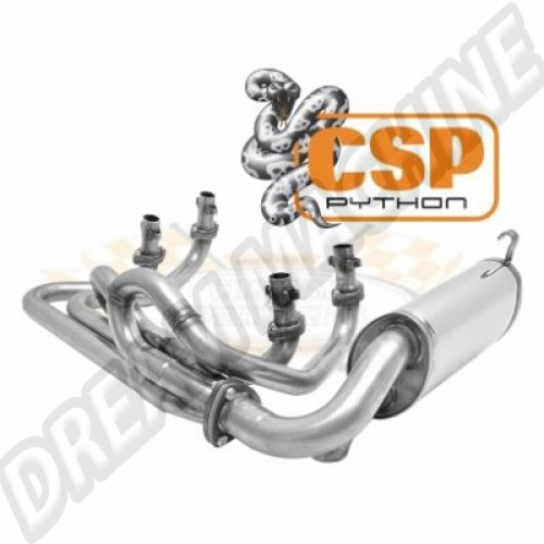 Echappement CSP Python 42mm inox Combi ->67 et moteur Type 4 79-> 251204042L Sur www.dream-machine.fr