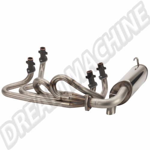 Echappement CSP Python 48mm inox Combi ->67 et moteur Type 4 79-> 251204048L Sur www.dream-machine.fr