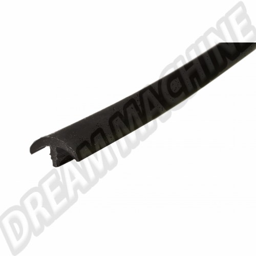 Couvre chant plastique Noir de table et de meuble. profil en T. Westfalia 8/1967-7/1973 Le mètre 231867111B Sur www.dream-machine.fr