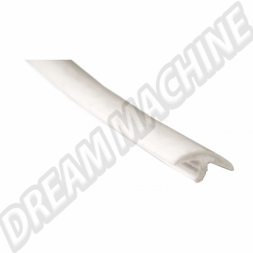 Couvre chant plastique Blanc de table et de meuble. profil en T. Westfalia 8/1967-7/1973 Le mètre 231867111W Sur www.dream-machine.fr