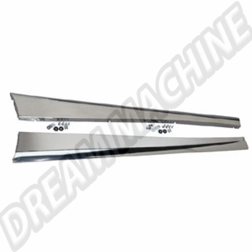 Marche pied Inox polie lisse (la paire) AC8986822 Sur www.dream-machine.fr