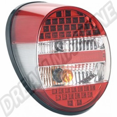 Feu ar G ou D complet à leds rouge / transparent 1303 + 1200 73-->> 135945095LED Sur www.dream-machine.fr