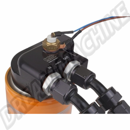 Support de filtre à huile 3/8''-NPT gauche. avec raccord M14x1,5 pour emplacement sonde  115 170 038LCT