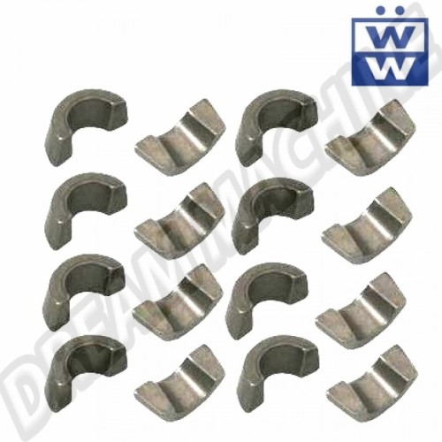 Set de 8 clavettes de soupape pour moteur pied moulé 111109651 Sur www.dream-machine.fr