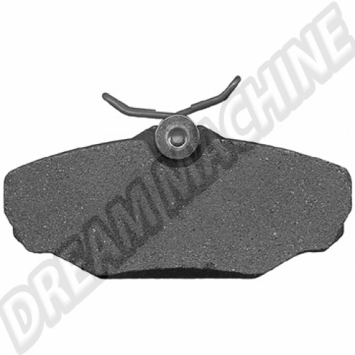 Set de 4 plaquettes de freins pour kit arrière Empi  DM77250 Sur www.dream-machine.fr