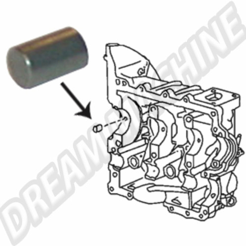 pion de centrage de coussinet sur bloc les 5 16-9519-0 Sur www.dream-machine.fr