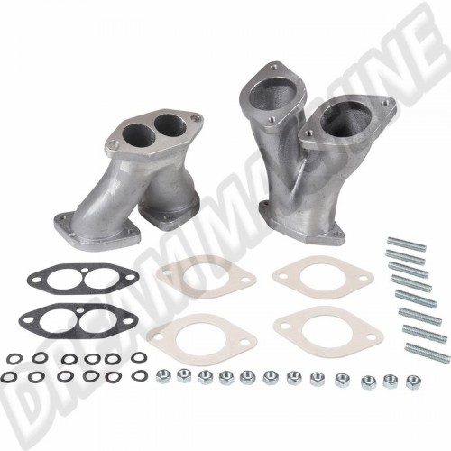 Pipes admission droites pour 2 Weber IDF/DRLA T1 43-1019-0 Sur www.dream-machine.fr