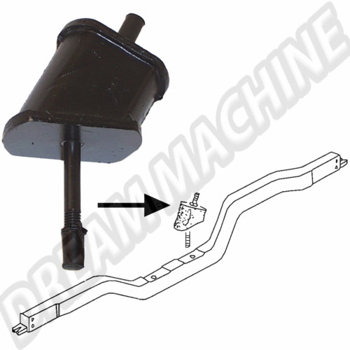 silentbloc moteur 1972-1979 021199231C Sur www.dream-machine.fr