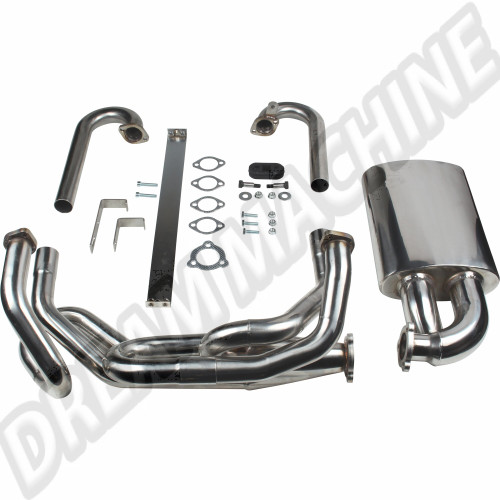 Échappement Sport "Quiet Pack" moteur T4  1.7 ->2.0 00-3439-0 Sur www.dream-machine.fr