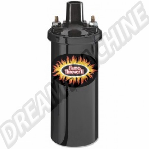 Bobine Pertronix noire Flame-Thrower II 45.000 Volts 6 Ohms AC90545011 Sur www.dream-machine.fr