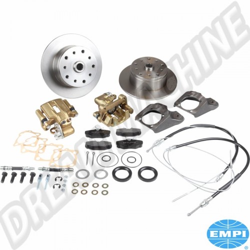 Kit frein à disques arrière pour boite à trompettes 67---->> 5x130 71456 Sur www.dream-machine.fr