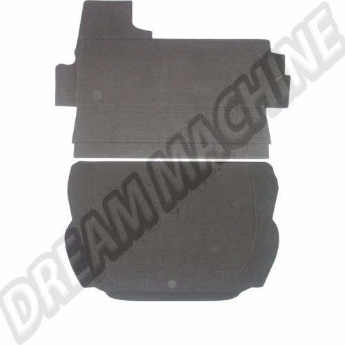 Moquette de coffre av noire 1303 73---->>79 00-4287-0 Sur www.dream-machine.fr