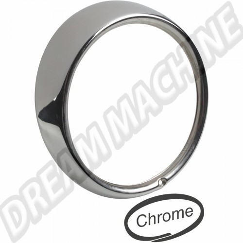 Cerclage de phare chromé Hella fixation 1 vis 8/73--> 113941175 Sur www.dream-machine.fr
