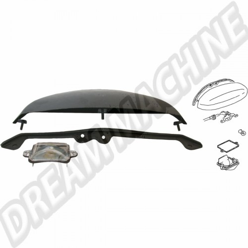 Eclairage de plaque ar complet 52--->>57 111943025 Sur www.dream-machine.fr
