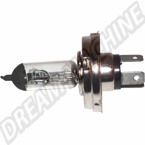 Ampoule de phare avant H4 6v 60/55W p43t6v Sur www.dream-machine.fr