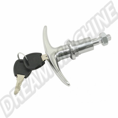 Serrure de capot arrière en T 55---->>64 avec clés 113827571B Sur www.dream-machine.fr