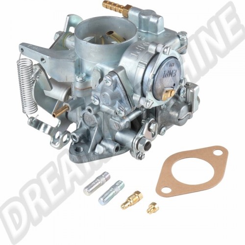 Carburateur EMPI 34 PICT-3, Moteurs 1600cc, Double Admission, Joint d'Embase, 12 Volts, 98-1289-B