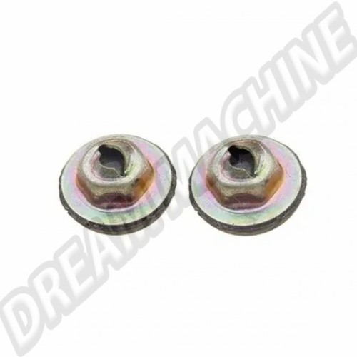 Clips bonnet Porsche, 99959142303, 999-591-423-03, fixation emblème, Porsche 356, 911, 914, 924, 928, 959, 964, 993, 996, 997, Boxster, Cayman, Cayenne