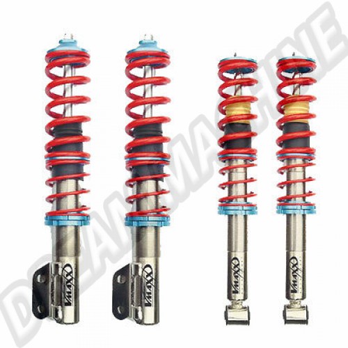 Kit Amortisseurs Combinés filetés VMAX double réglage pour Golf 1 et Scirocco WC412VM60VW01 Sur www.dream-machine.fr