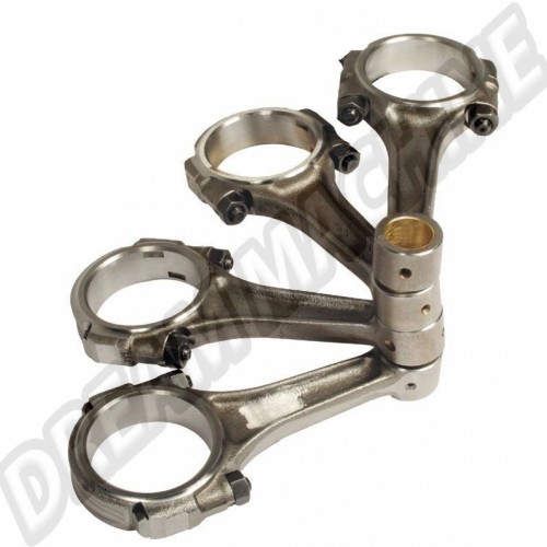 4 Bielles I Beam VW 5.4" forgées chromoly 4340 pour moteur VW AC105040 Sur www.dream-machine.fr