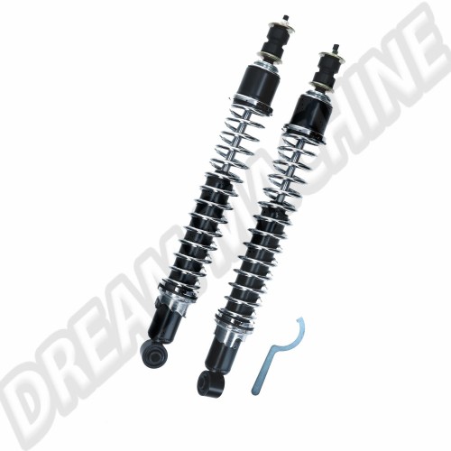 set de 2 amortisseurs avant pour train à rotules 8/65- 00-9571-0 Sur www.dream-machine.fr