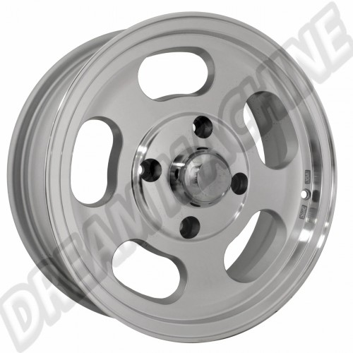 Jante Empi 8 branches blanches 5,5x15 4 trous 4x130 AC601008B 