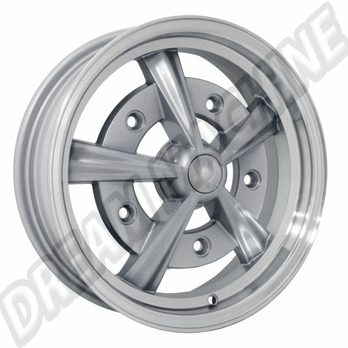 Jante Empi 8 branches blanches 5,5x15 4 trous 4x130 AC601008B 