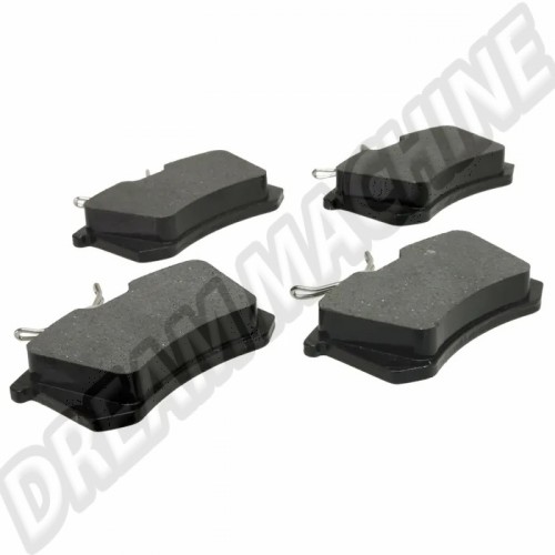 Set de 4 plaquettes de freins pour kit arrière Empi  DM77250 Sur www.dream-machine.fr