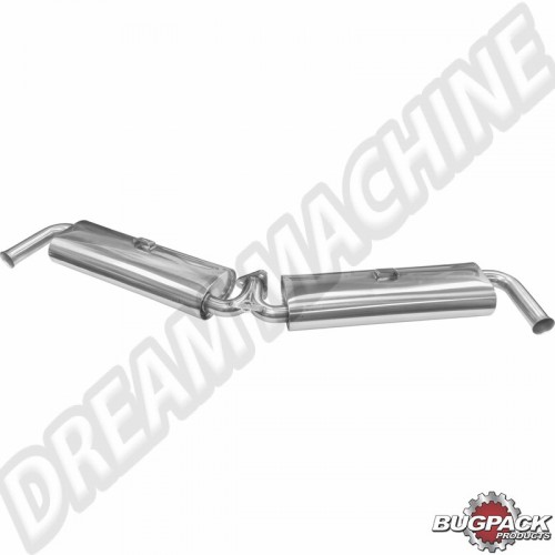 Silencieux Simple T-Bird pour 4 en 1 00-3644-0 Sur www.dream-machine.fr