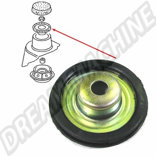 Coupelle supérieure de suspension type origine pour Golf 1 & Scirocco 1H0412319B Sur www.dream-machine.fr