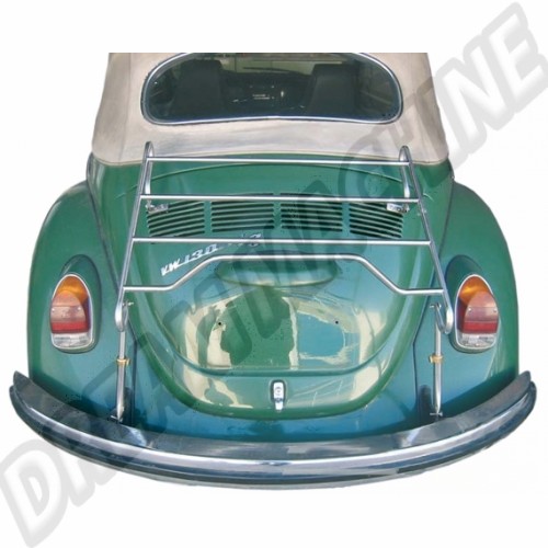 Galerie de capot arrière inox Coccinelle cabriolet 69--> DM19320 Sur www.dream-machine.fr