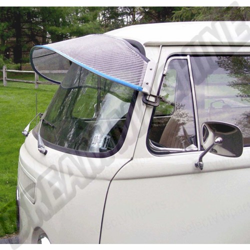 Casquette de pare brise aluminium T2 8/1967-7/1979 Dm19415 Sur www.dream-machine.fr