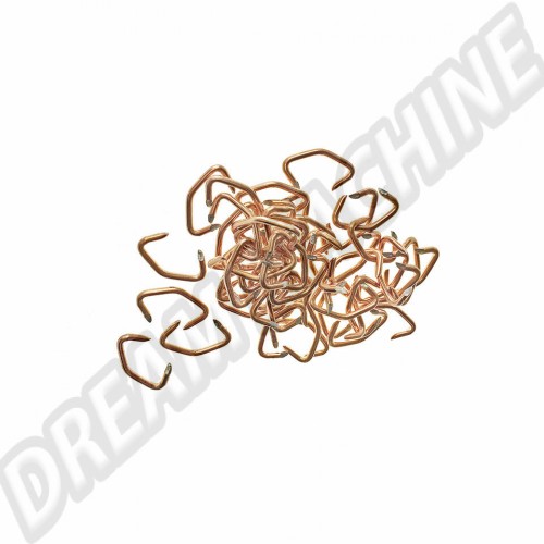 DM434411 Jeu de 50 agrafes pour maintien des housses sur sièges 