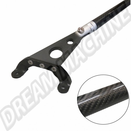 Barre anti-rapprochement avant en carbone pour Porsche 986 Boxster, référence EQ880100.