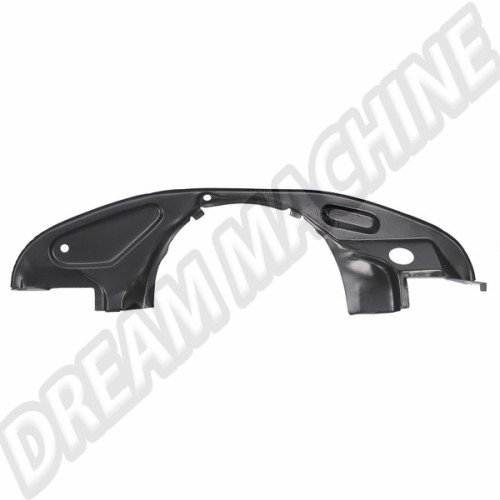 Tôle avant moteur noire (simple adm) sans radi AC119510 Sur www.dream-machine.fr