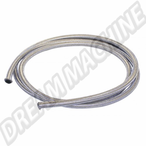 Durite d'huile tressée diamètre int. 12mm. le mètre dmdt12 Sur www.dream-machine.fr