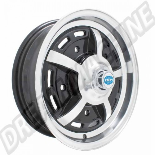 Jante SPRINTSTAR noire et polie 5x15 perçage 5x205 00-9689-0 Sur www.dream-machine.fr