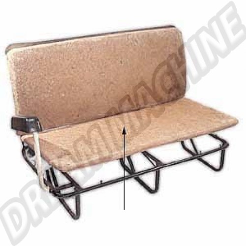 Rembourrage assise banquette 3/4 du milieu Combi tous modèles 211883375 Sur www.dream-machine.fr