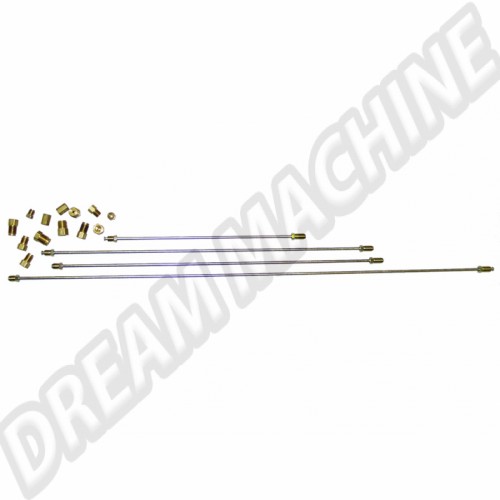 kit tuyaux rigides de frein Coccinelle 50-->57 111698500 Sur www.dream-machine.fr