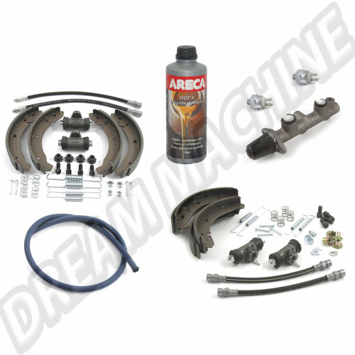 Kit frein avant 65--> et arrière 67--> 1200/1300 DM200313 Sur www.dream-machine.fr