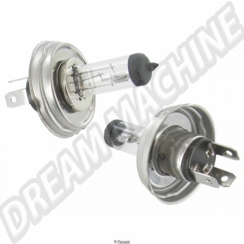 Ampoule halogène 12v H4 60/55w pour phare culot européen  N0177632Z Sur www.dream-machine.fr