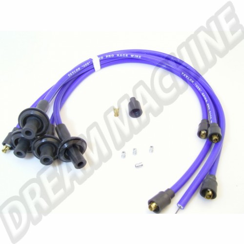 Faisceau de bougies Taylor silicone diamètre 10mm bleu 00-9396-0 Sur www.dream-machine.fr