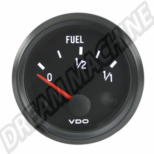 manometre de niveau d'essence diam 52mm VDO  v301020 Sur www.dream-machine.fr